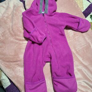 Baby Girl Fleece Coat 3-6mo